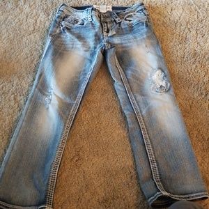 Hydraulic Jean Capris